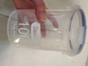 野餐用品密封罐储存塑料盒五谷杂粮储物收纳罐厨房专用食品收纳盒 大号1000ml【1个装】 实拍图