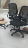 得力（deli）KF254人体工学电脑椅会议椅办公椅家用学生学习椅宿舍靠背椅 黑 实拍图