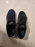 鸿星尔克男鞋运动鞋男减震防滑跑步鞋系带轻便旅游鞋子男士黑色休闲网面鞋 正黑/国王金-2113 44 实拍图