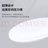 雷士（NVC）次日达吸顶灯阳台灯led现代简约大气圆形卧室灯具大全 24W正白光 实拍图