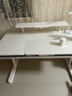 黑白调A2学习桌书桌儿童桌椅实木升降桌子写字桌电脑桌进口橡胶木1.4m 实拍图