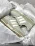adidas「面包鞋」COURTIC经典运动板鞋男女阿迪达斯官方三叶草 浅绿/奶油白   44 实拍图