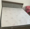 澹雅 床 实木床双人床软包床现代简约欧式轻奢储物主卧大床 床+22cm弹簧乳胶床垫 1.8m*2.0m 实拍图