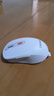 联想（Lenovo）无线蓝牙双模鼠标  便携办公鼠标 人体工程学设计 适用台式机一体机笔记本平板Howard白色 实拍图
