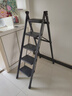 华恺之星梯子人字梯家用梯子楼梯折叠梯子多功能花架梯凳子TZ57五步黑 实拍图