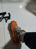 哥尔姆冰爪防滑鞋套 户外雪地 钢冰爪登山鞋 钉滑雪 橙色L码11齿 实拍图