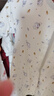 英氏（YEEHOO）夹棉连体衣动态恒温婴儿衣服秋冬保暖新生儿衣服精梳棉宝宝爬服 实拍图