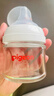 贝亲（Pigeon）【新生儿第一个奶瓶】玻璃奶瓶宽口径奶瓶80ml SS号奶嘴 0月+ 实拍图