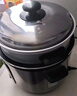 奥克斯（AUX）电饭煲 微压电饭锅 老式直身宿舍蒸米饭4L米饭锅大容量煮饭锅带蒸笼3-4人用 WZA-0402 实拍图
