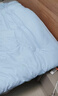 红豆A类正宗新疆棉花被子棉花被芯无异味加厚单双人家用宿舍春秋冬被 白蓝【真A类-正宗新疆棉花被】 180x220cm约8斤【冬被】 实拍图