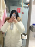 波司登（BOSIDENG）25新款羽绒服90鹅绒极寒商场热卖同款修身收腰外套B250242214J 极晶白8F18-店长推荐【至高御寒-30℃】卡码拍大 S 160/84A 体重约100-110斤 晒单实拍图