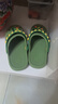 B.Duck小黄鸭童鞋儿童拖鞋男童透气洞洞鞋女童可爱家居鞋0954绿色28 实拍图