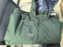 JEEP SPIRIT吉普棉服秋冬季外套加绒加厚保暖户外连帽运动上衣 军绿 2XL 实拍图