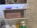 懒角落卫生间纸巾盒洗脸巾收纳盒置物架壁挂厕所洗擦手抽纸盒浴室免打孔 实拍图
