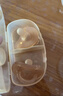 世喜安抚奶嘴0-3-6个月防胀气 新生婴儿日夜用 全硅胶带收纳盒2只装 实拍图