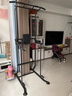 羽豪 单杠家用引体向上器卧推多功能室内成人运动健身器材综合训练器 旗舰款/顶部双杠/护腰靠背/肘垫 实拍图