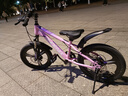 凤凰（Phoenix）儿童山地自行车5-8-10-15-18岁女男孩减震变速18寸粉色节日礼物 实拍图