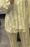 阪织屋（Bandgewoo）长袖睡衣女纯棉薄款新款夏季空调房套装居家服女士可外穿腊肠狗 实拍图