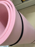 匹克瑜伽垫加厚加宽男女健身训练运动减震静隔音防滑垫儿童舞蹈垫粉色 实拍图