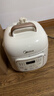美的（Midea）【自营年货】电压力锅1.8升小型电饭煲2-3人高压锅 全自动智能预约开盖炖煮煲汤电饭锅MY-E220 实拍图
