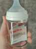 贝亲（Pigeon）玻璃奶瓶宽口径防胀气160ml S号奶嘴 1月+ AA186  实拍图