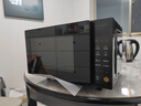 美的（Midea）家用变频微波炉平板式易清洁 800W微波速热 一键智能菜单 钻石背板 微晶面板加热20L（PM20M2） 实拍图