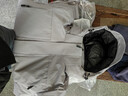京东京造羽绒服男短款男士连帽滑雪服派克服外套男新衣送礼 灰色 XL 实拍图