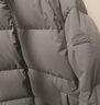 京东京造羽绒服男女情侣款鸭绒冬季保暖外套面包服加厚短款石墨灰XL 实拍图