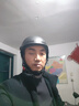 3c认证电动车头盔新国标通用女男士电瓶车防晒四季镜片夏季安全帽 3C认证 黑色冬盔【送透明长镜】 实拍图