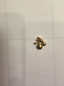 999足金小金珠光面黄金转运珠3D硬金DIY散珠 2颗-3mm小金珠 实拍图