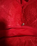 欧迪芬李小冉同款红色内衣女本命年无钢圈文胸套装小胸聚拢胸罩 XB0330 实拍图