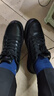 布艺庭厨师皮鞋男士防油厨房防水防滑纯黑色休闲上班工作春秋夏季板鞋子 V02黑色 42 实拍图