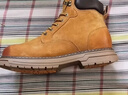 骆驼（CAMEL）王俊凯同款马丁靴高帮秋户外工装大黄靴男 GE122W7757T 金黄 42 实拍图