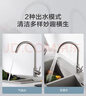 京东京造 厨房水龙头304不锈钢双水花360°旋转冷热双控适用于水槽洗菜盆 实拍图