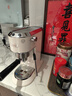 德龙（Delonghi）咖啡机 半自动咖啡机 小型家用美式意式浓缩泵压式 不锈钢手动打奶泡EC885.CR EX:4奶油白新年礼物 实拍图