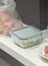 宜家（IKEA）365+附盖食品盒玻璃保鲜盒上班族饭盒透明便当盒分装盒 正方形600ml 实拍图