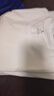 布先生春夏季短袖T恤男士纯棉小白T纯色内搭打底衫 白色 L(175) 实拍图