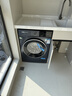 西门子（SIEMENS）无界系列 10公斤滚筒洗衣机家用全自动变频洗衣机 智能除渍 强效除螨 羊毛绿标认证 WG52E1U10W 单洗 实拍图