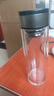 【京东物流配送】高硼硅双层玻璃杯大容量泡茶杯水杯子茶水分离杯 【双层加厚】茶杯350ml1只 实拍图