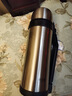 哈尔斯保温壶户外不锈钢保温杯大号大容量外出便携水杯车载旅行水壶 本色2L【赠肩带】 实拍图