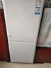 海尔（Haier）冰箱123L两门小户型冰箱二级能效抗菌净味三档可调白色BCD-123GHTMZ0WV 165升白|一级能效|风冷无霜|黑金净化 实拍图