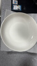 洁雅杰陶瓷盘家用白瓷盘子9英寸中式釉下彩餐盘菜盘汤盘 2只装 新骨瓷 实拍图