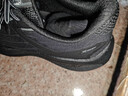 特步后盾跑步鞋运动鞋男鞋秋冬季新款防水轻便减震回弹防滑跑鞋黑色 实拍图