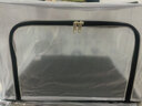 维简衣服收纳箱防水防潮衣物被子整理箱玩具整理百纳箱大号透明66L 实拍图