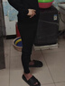 恒源祥羊毛裤男100%纯羊毛打底裤秋冬季男女加厚修身防寒男款棉裤保暖裤 薄型-全羊毛黑色 XL 男-175 实拍图