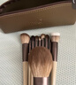 魅丝蔻（MSQ）12支摩卡化妆刷套装动物毛散粉刷腮红刷修容鼻影刷眼影刷美妆工具 实拍图