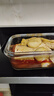 希乐扣Cilock玻璃饭盒上班族带饭 微波炉可加热餐盒便当盒大容量保鲜盒 三件套 实拍图