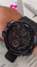 雅伽男士潮流风爆款手表学生党大表盘多功能户外运动防水LED电子腕表 实拍图