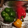 【东东买菜】大棚品质五彩椒水果彩椒明星减脂低卡蔬菜食材 （红黄绿随机）1斤 实拍图