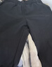 鸿星尔克针织运动裤男春夏新款梭织通勤百搭休闲简约针织九分裤男士长裤 【针织加绒束脚裤】正黑-1026 M 实拍图